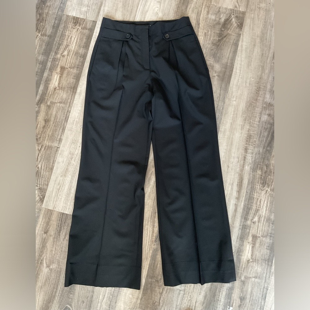 Theory black slacks size 6